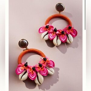 NWOT Mignonne Gavigan Cowrie Earrings